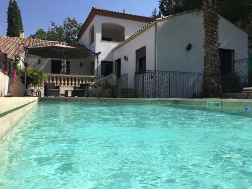 Buitenkant, Villa piscine pour 6 personnes dans quartier calme in Saint-Georges-d'Orques