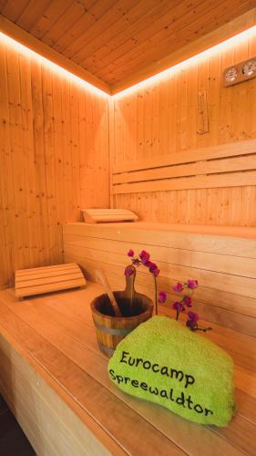 Sauna, Eurocamp Spreewaldtor in Markische Heide Ot Leibchel