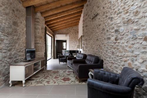 Közös társalgó / TV, Can Clotas Hotel Masia in Cistella