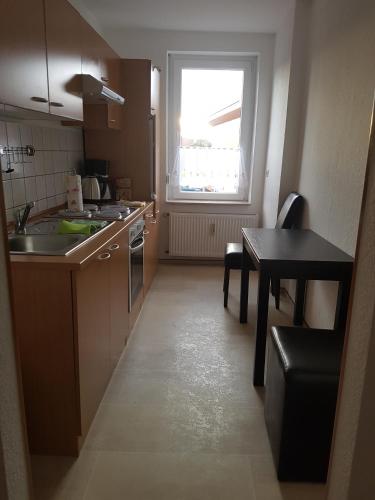 virtuve, Ferienapartment Meiss in Seegebiet Mansfelder Land