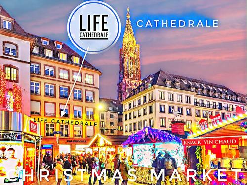 LİFE CATHEDRALE CITY- CENTER - Place Gutenberg - Apartment - Strasbourg