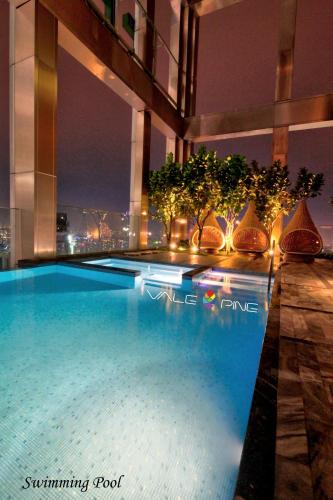 Swimming pool, Tropicana The Residences  by Vale Pine in Kuala Lumpur City Centre