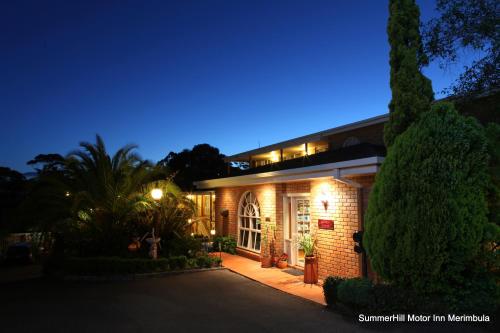 Eingang, Summerhill Motor Inn in Merimbula