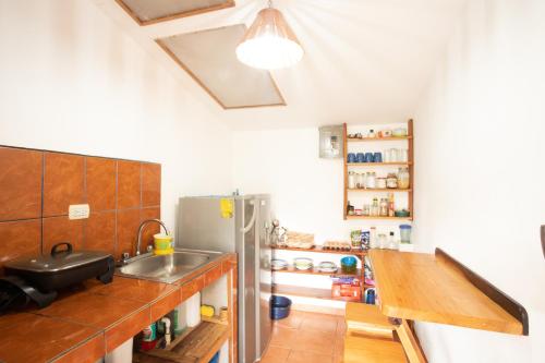 廚房, Pochote Lodge in 林孔德拉別哈