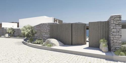 The Etesian Hotel in Panormos, Mykonos