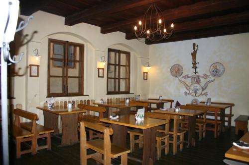Restaurante, Hotel U Maleho Vitka in Český Krumlov