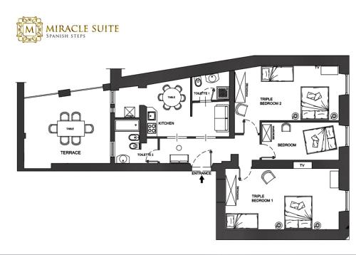 Spanish Steps Miracle Suite - main image