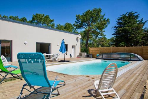 Une maison qui associe tous les atouts… piscine, plage, foret !