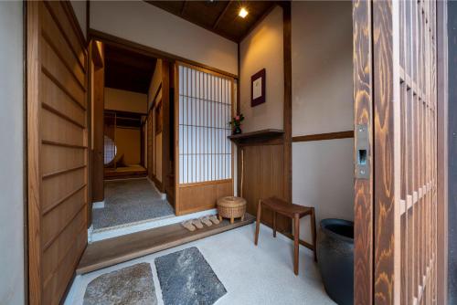 Entrance, KUROHORO Machiya House in Kanazawa