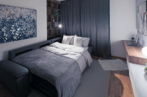 Modern 26 m2 studio, 15-minute walk to city center
