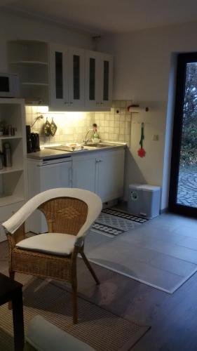 Kitchen, Kelten-Ferienwohnung in Glauburg