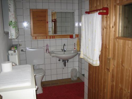 Bathroom, Kelten-Ferienwohnung in Glauburg