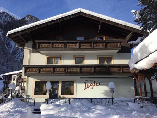 A szálláshely kívülről, Pension Lagler in Heiligenblut városközpont