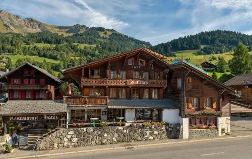 Hotel Restaurant Les Lilas in Les Diablerets, Schweiz
