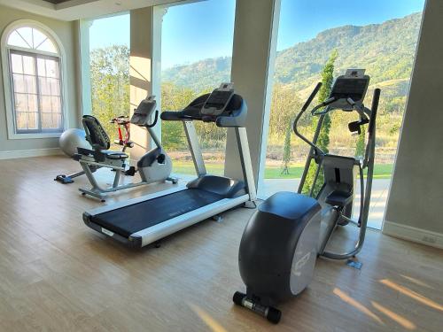 Fitnesscenter, The Castell Condo by Nutthiwan room 912 and 921 in Khao Kho