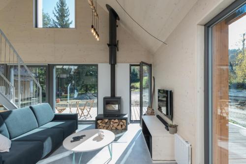 陽台/露台, Chalet Bedřichov (Chalet Bedrichov) in 尼紹河畔雅布羅內次附近貝德日霍夫