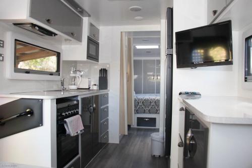 Longford Riverside Caravan Park in Longford