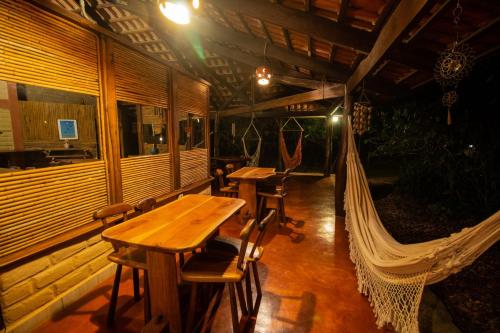 Restaurant, Pousada Aruana in Cavalcante