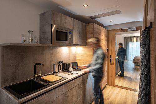 Konyha, Adoro Aparthotel in Buhl