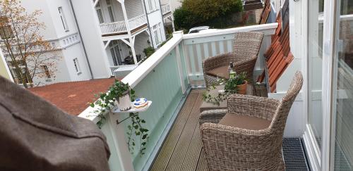 Balcony/terrace, FeWo Valencia Am Rosenhof - 5 Sterne DTV in Ostseebad Kuhlungsborn