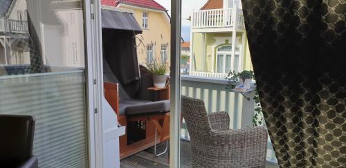 Balcony/terrace, FeWo Valencia Am Rosenhof - 5 Sterne DTV in Ostseebad Kuhlungsborn
