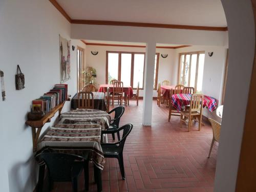 Restoran, Hostal Inti Wayra in Yumani