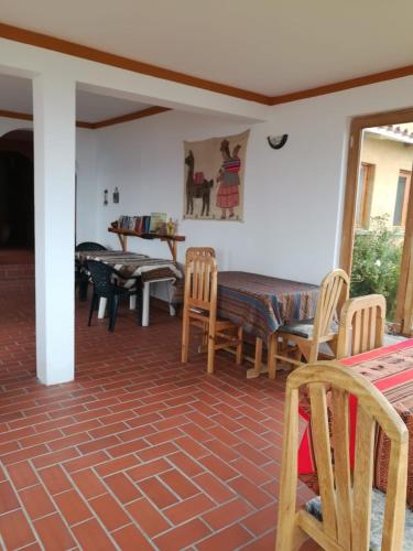 Restoran, Hostal Inti Wayra in Yumani