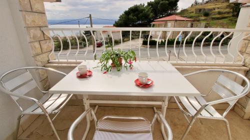 Balcony/terrace, Apartments Slado in Duce