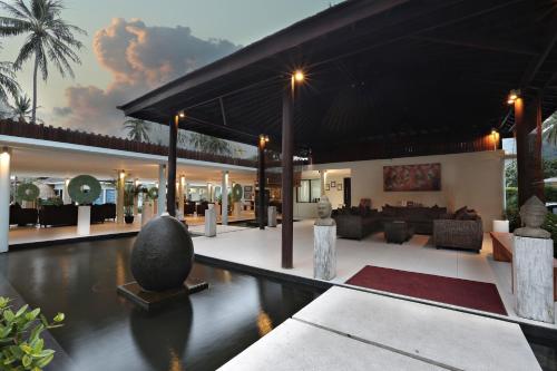 Lobi, Living Asia Resort and Spa in Lombok