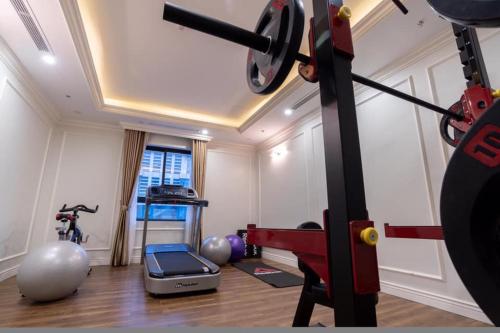 Fitness center, Victory Hotel and Apartment in City Center / Sat Market
