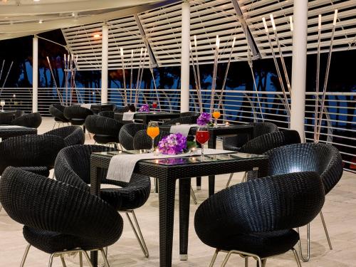 酒吧/高級酒吧, 麗多酒店 (Hotel Lido) in 亞得里亞海的阿爾巴
