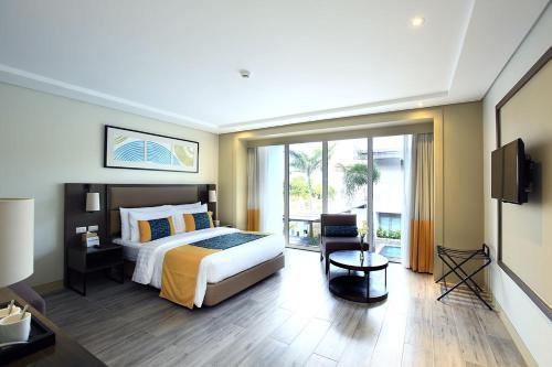 Premier Room room in Belmont Hotel Boracay near Newcoast Beach