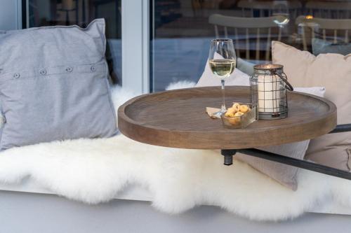 ระเบียง/ชานเรือน, Emma's B&B - Self Check-in Hotel in ลุงแงร์น