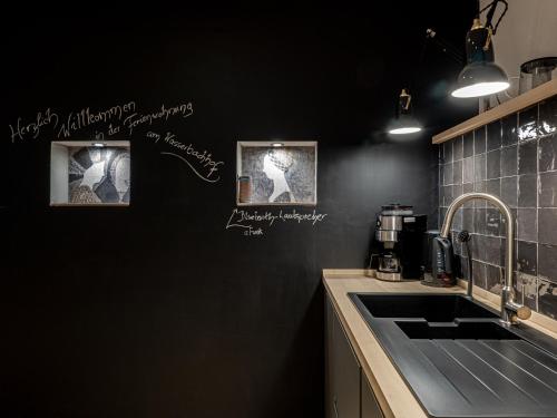 مطبخ, Design Apartment am Wasserbachhof in Lemgo