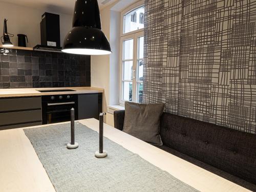 مطبخ, Design Apartment am Wasserbachhof in Lemgo