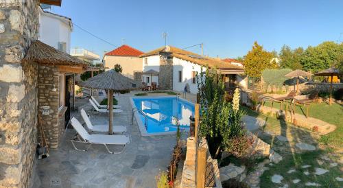  Luxus Apartments mit Pool Tymbos Kasta, 62049 Evkarpía