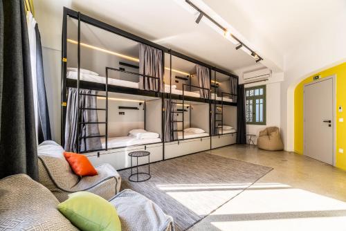 Athens Hub Hostel Room Type - Bed in 8-Bed Mixed Dormitory Room