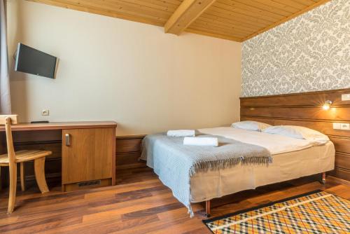 1 double bed