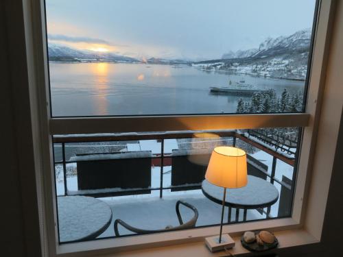 Udsigt, Magic Mountain Lodge - Lyngen in Lyngseidet