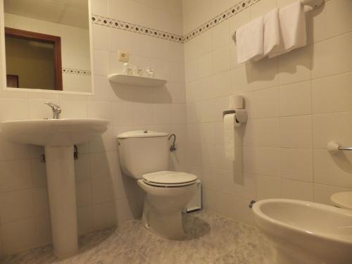 Fürdőszoba, Hotel Canal in Unquera