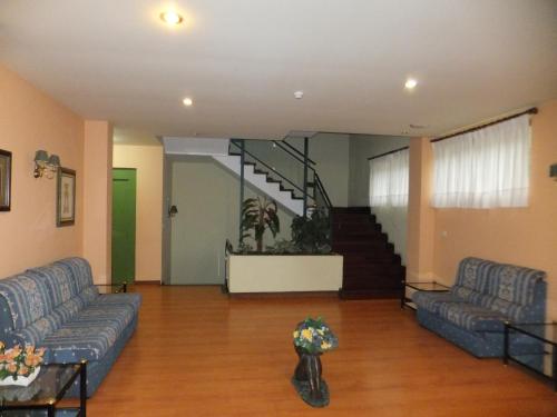 Előcsarnok, Hotel Canal in Unquera