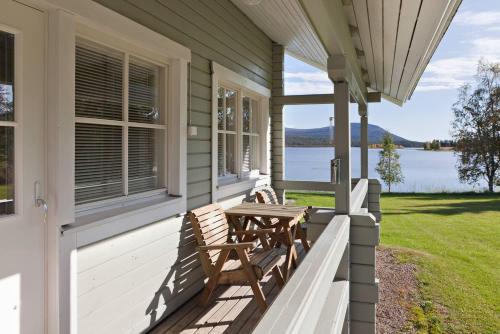 Balcony/terrace, Holiday Club Yllas Apartments and Cottages in Akaslompolo