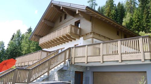 Altan/terrasse, Aigenberg Appartements in Flachau