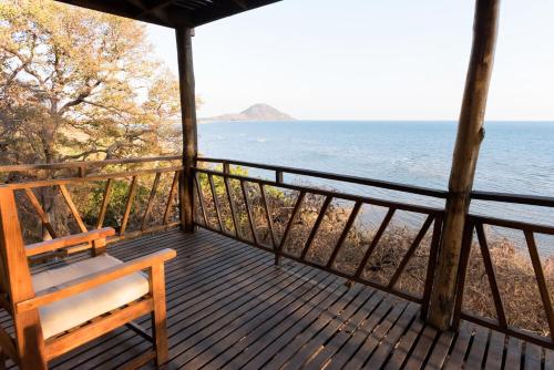 Terraza/balcón, Safari Beach Lodge in Salima