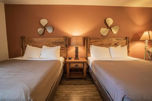 2 queen beds