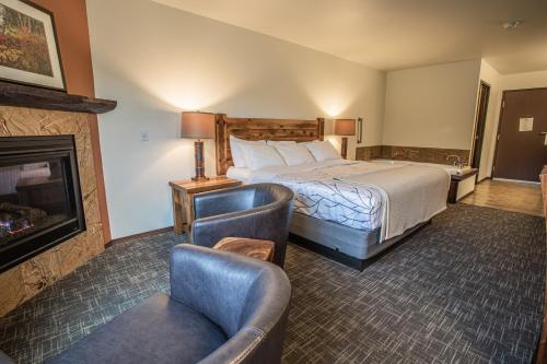 Open Hearth Lodge in Sister Bay, USA