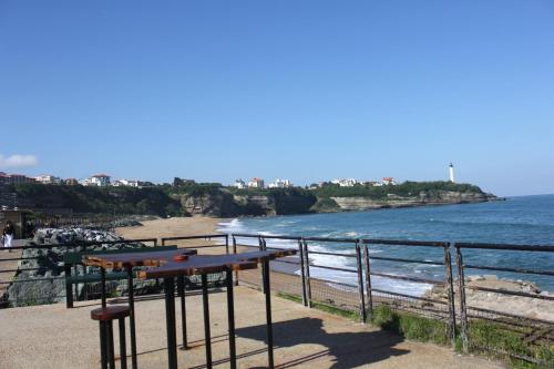 Anglet face à l'océan