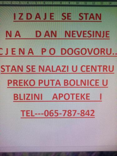 Accommodation in Nevesinje