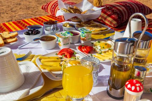 Ételek és italok, Luxury Bega Camp in Khamlia