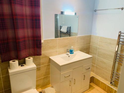 Bathroom, Swandown Hotel in Swindon